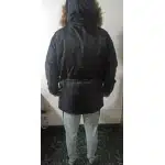 Parka militaire à capuche fourrée photo review