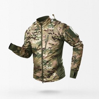 camo rain jacket