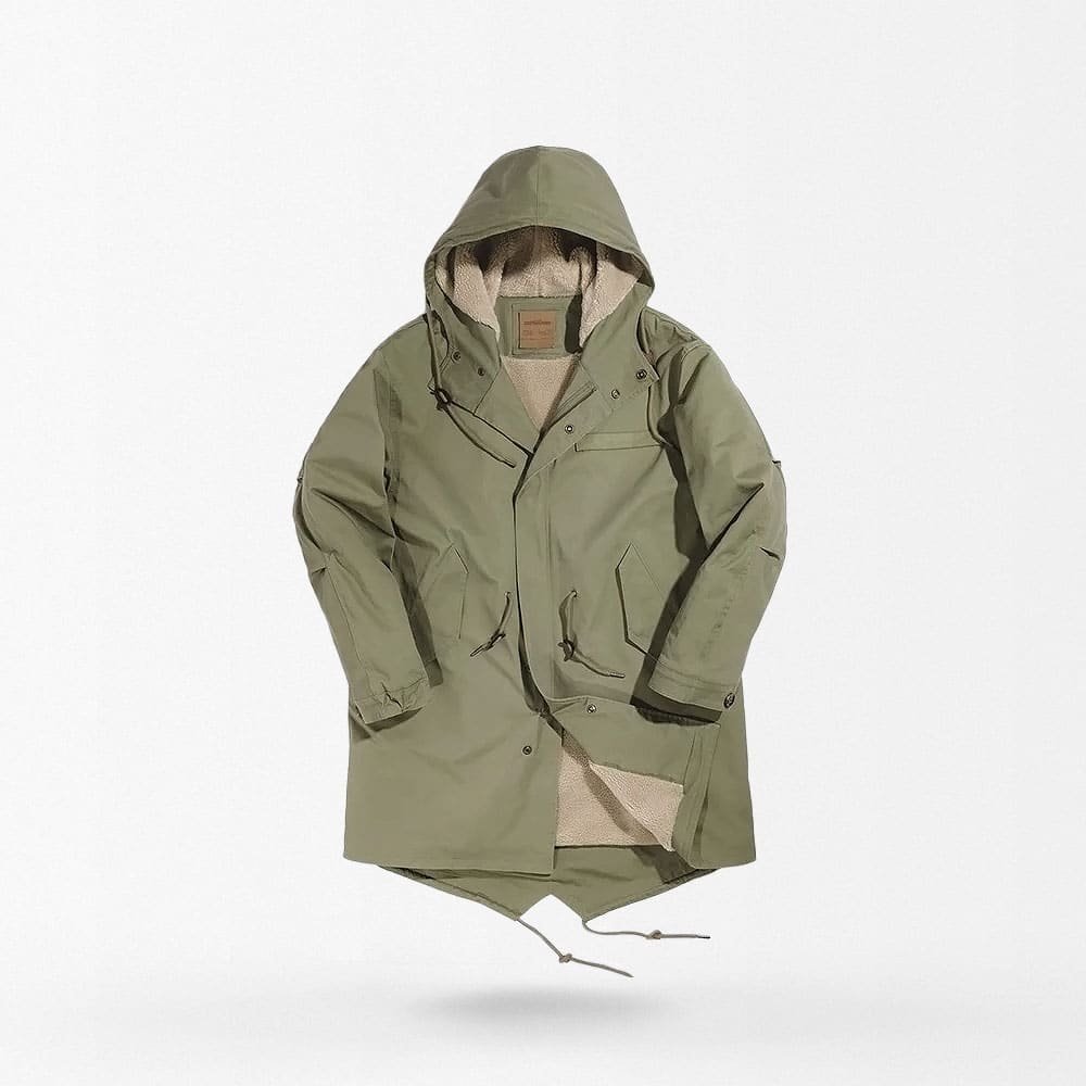 hooded army parka m-51
