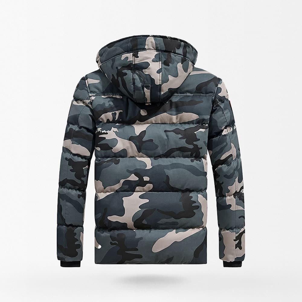 military cold weather camouflage parka