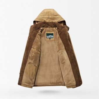 military parka jacket with fleece lining