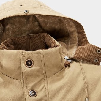 military parka jacket with fleece lining