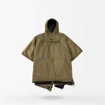 military sleeping bag poncho olive