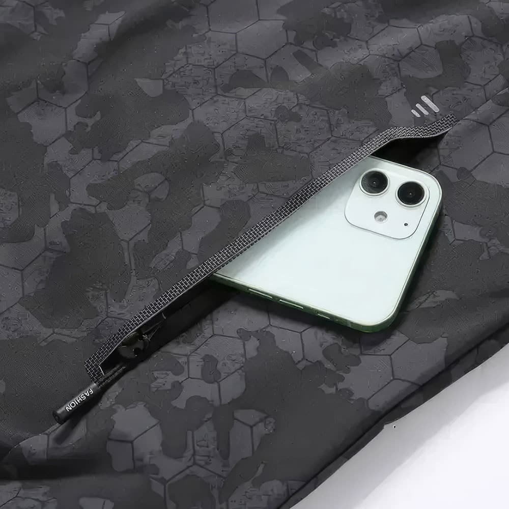 tactical rain jacket with hood