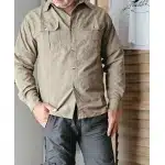 Chemise tactique boutonnée anti-UV photo review