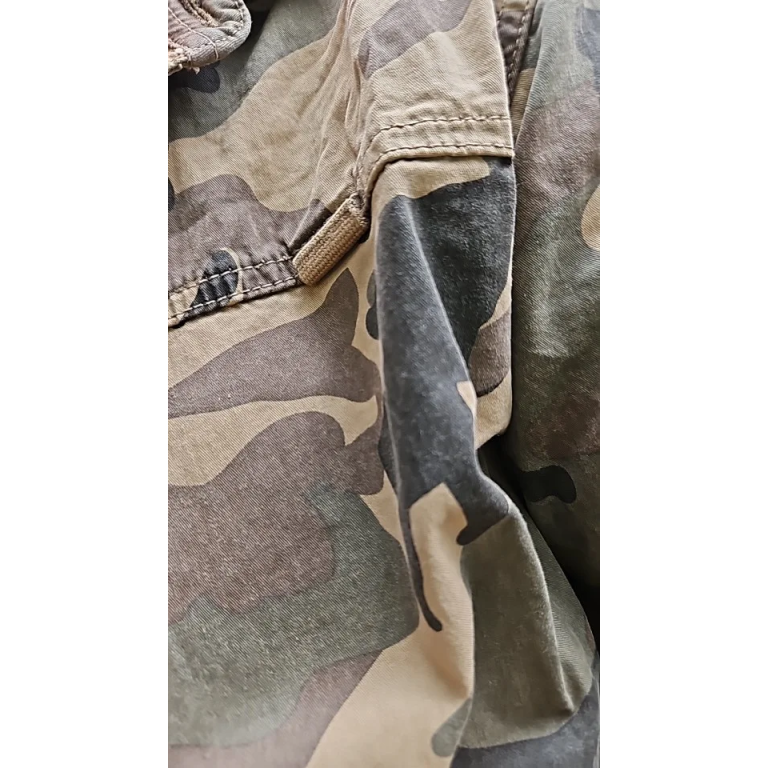 Chemise camo boutonnée à manches longues photo review