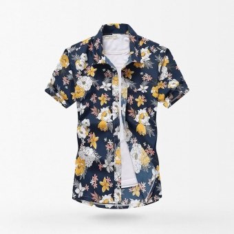 hawaiian shirt summer flowers
