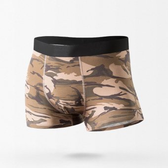 military style camo boxers