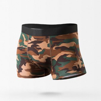 military style camo boxers