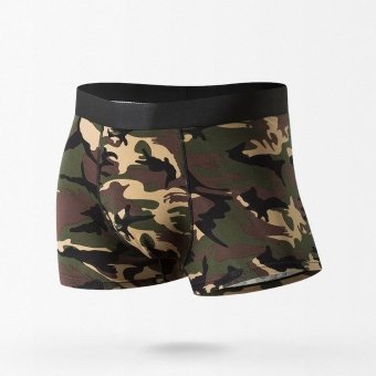 military style camo boxers