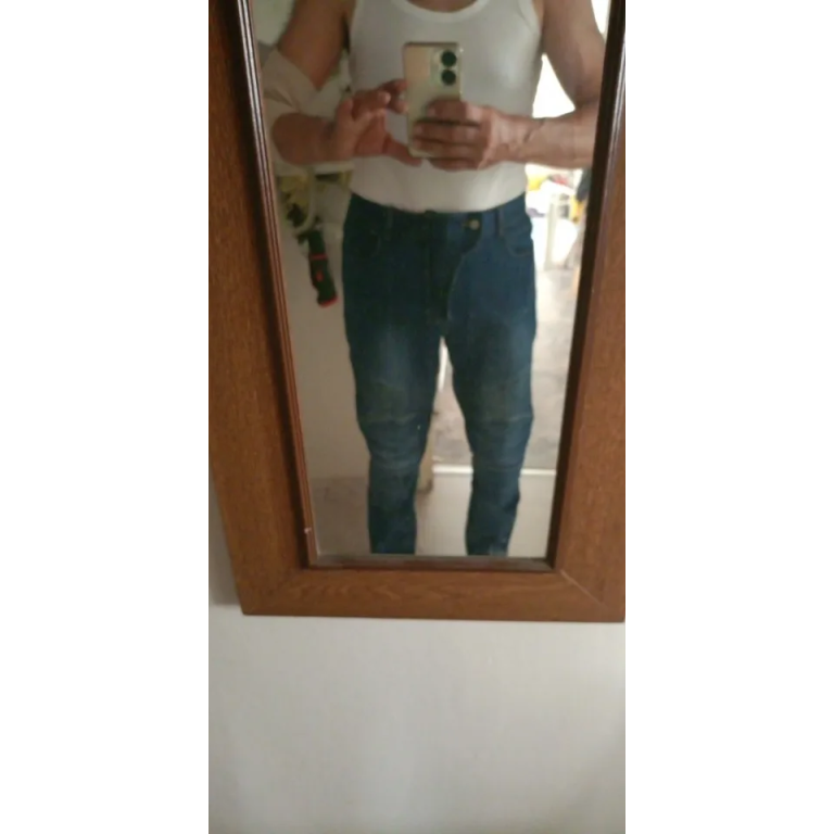 Jean biker militaire photo review