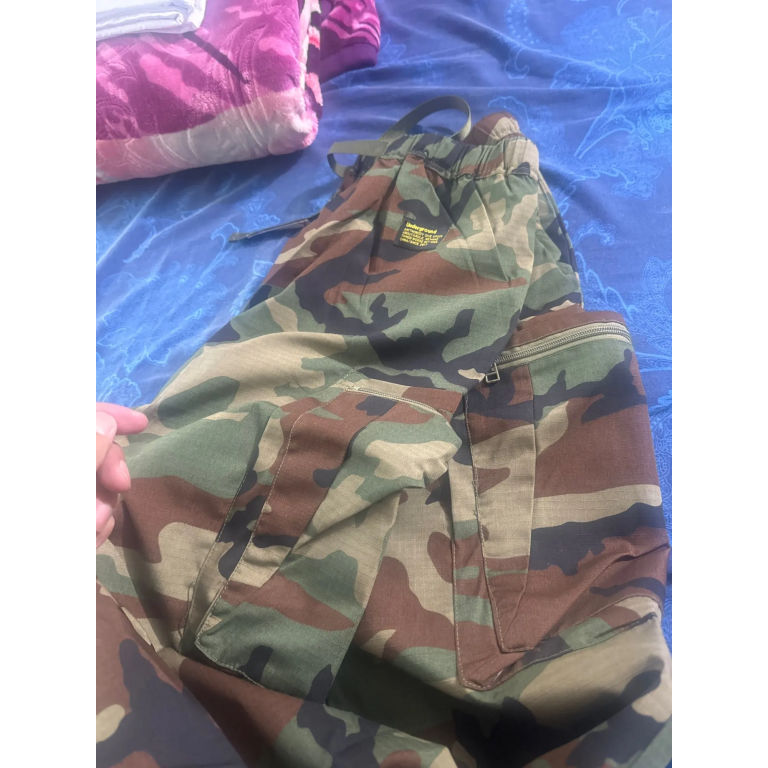 Pantalon cargo militaire baggy photo review