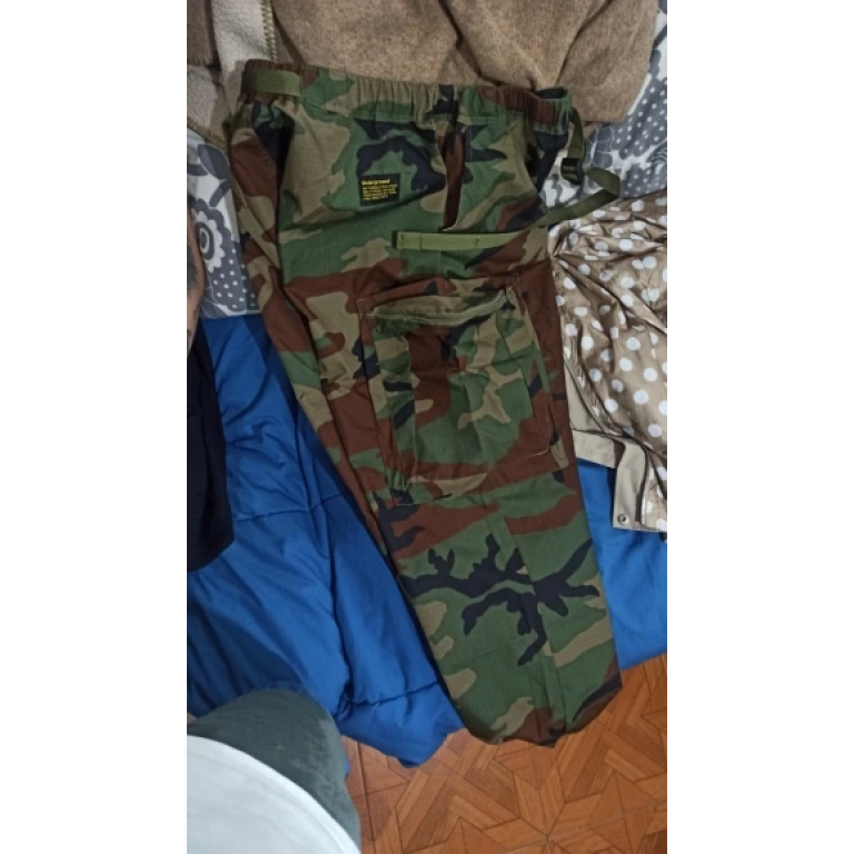 Pantalon cargo militaire baggy photo review