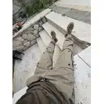 Pantalon cargo militaire slim photo review