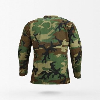 BDU woodland camo uniform
