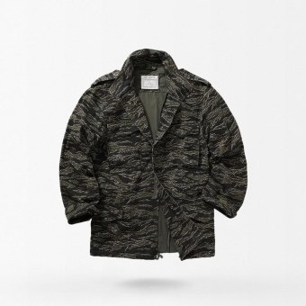 M65 Field Jacket - Black Tiger Stripe camo