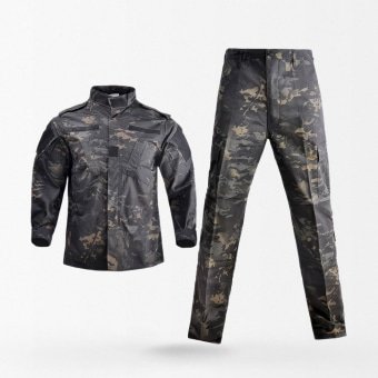 Multicam Black Military Combat Uniform
