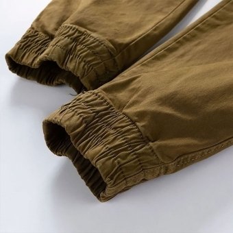 army style slim cargo pants