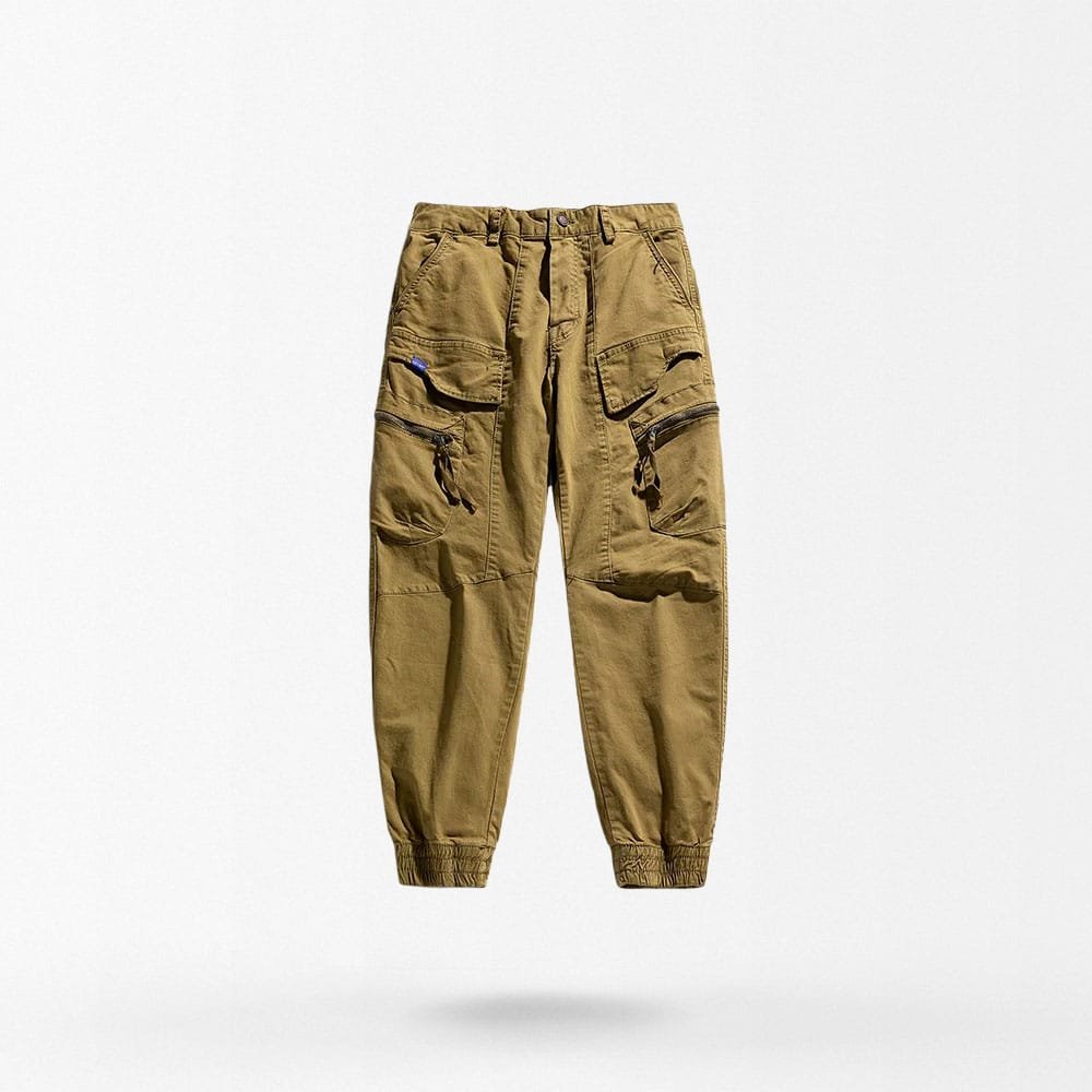 army style slim cargo pants