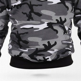 Black and white camo hoodie