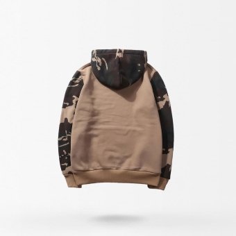 camo khaki hoodie