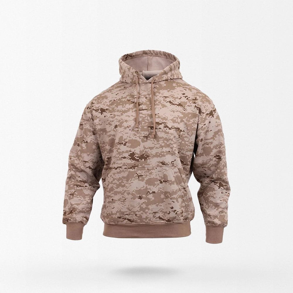 digital desert camo hoodie