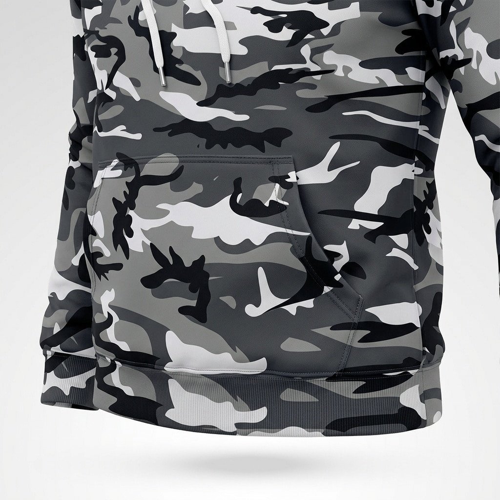 Urban camo hoodie