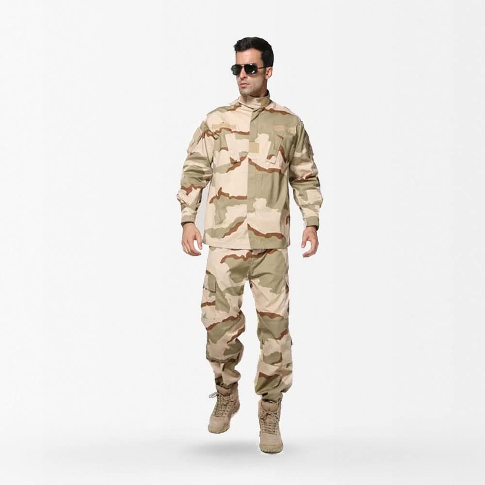 3 Color Desert Military Combat Uniform