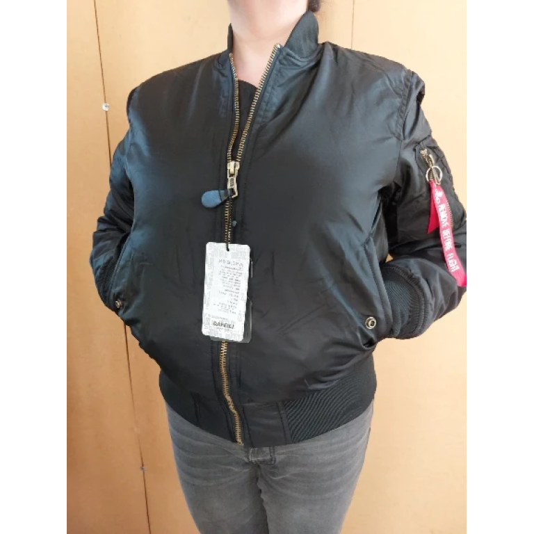 Blouson aviateur militaire MA-1 jaune photo review