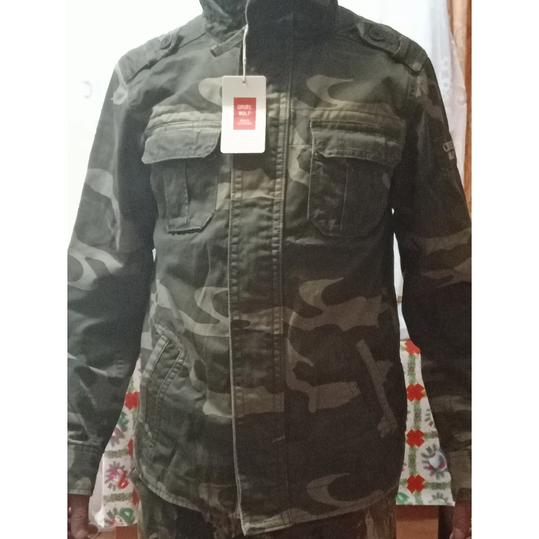 Veste militaire M-65 vert armée photo review