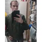 Blouson aviateur militaire MA-1 jaune photo review