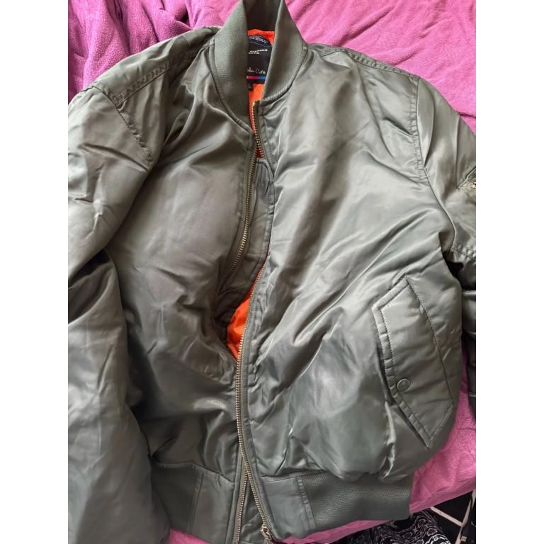 Veste MA-1 tactique militaire violette photo review