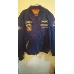 Blouson aviateur MA-1 vert olive à patchs photo review