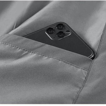 Bomber jacket cargo pockets with colar