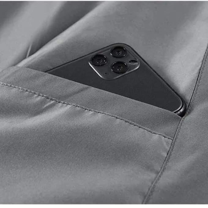 Bomber jacket cargo pockets with colar
