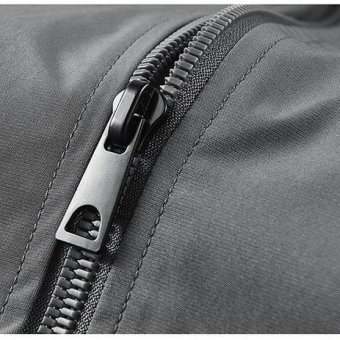 Bomber jacket cargo pockets with colar