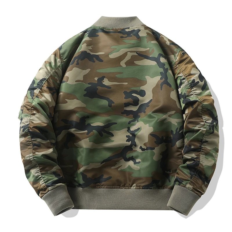M81 Woodland Camo Flight Jacket
