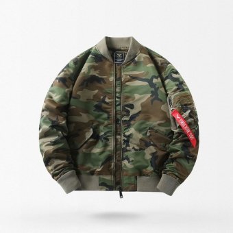 M81 Woodland Camo Flight Jacket