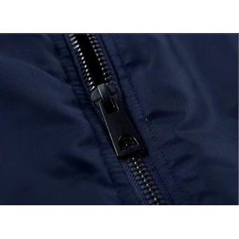 MA-1 flight jacket with patches Navy Blue