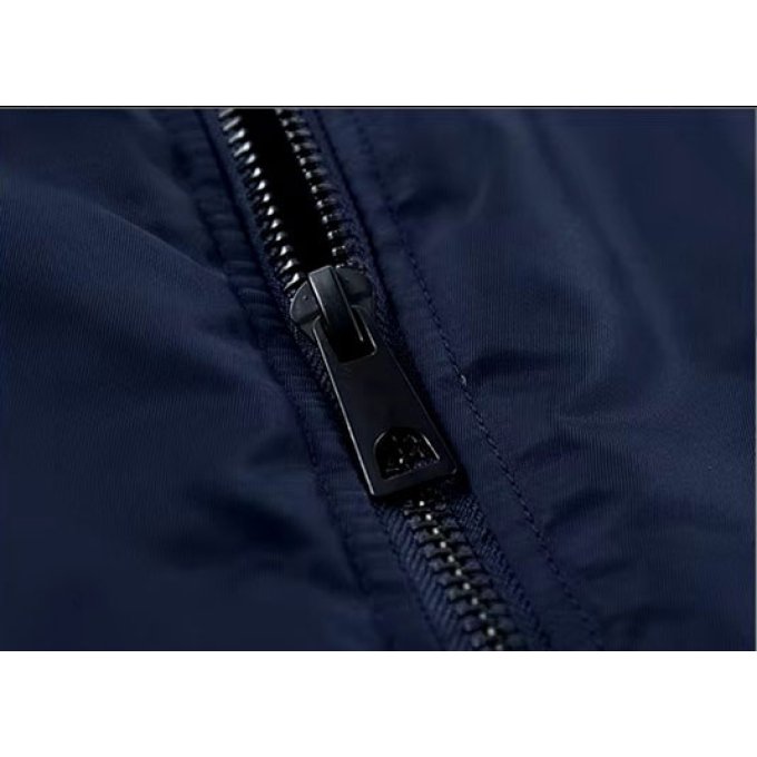 MA-1 flight jacket with patches Navy Blue