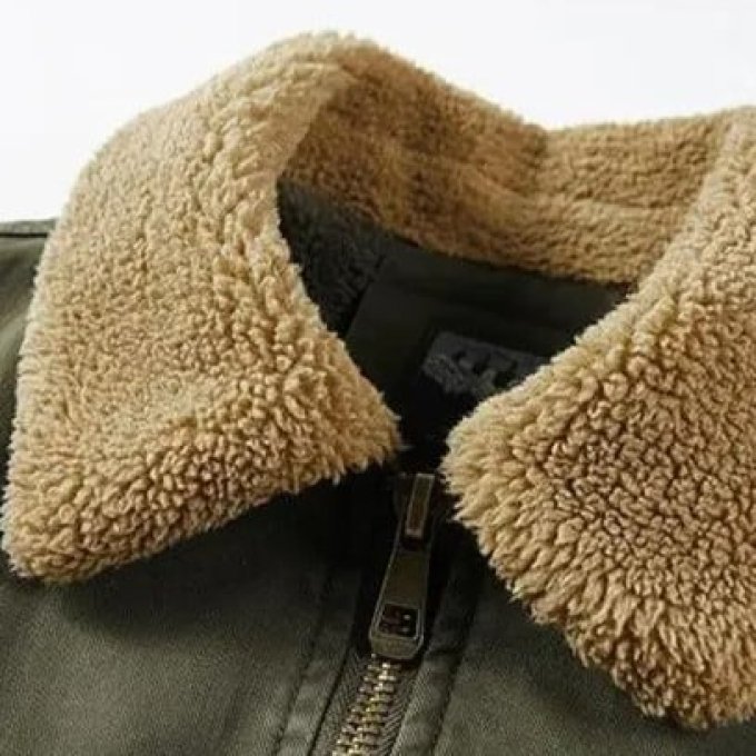 Men's Fleece Bomber Jacket