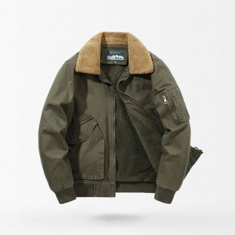 Men's Fleece Bomber Jacket