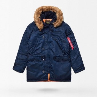 Men's N3B Polar Warm Cotton Parka