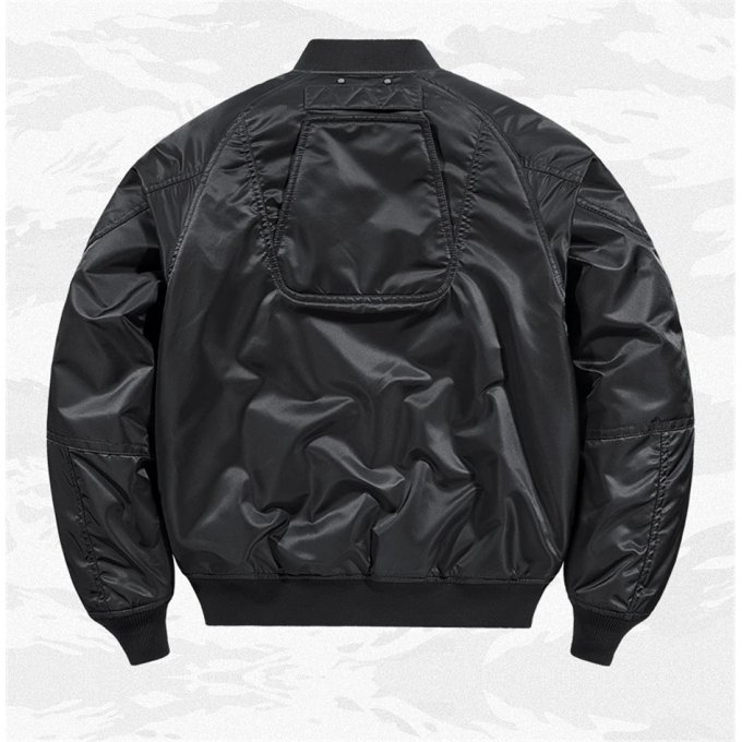 Mens winter techwear bomber jacket