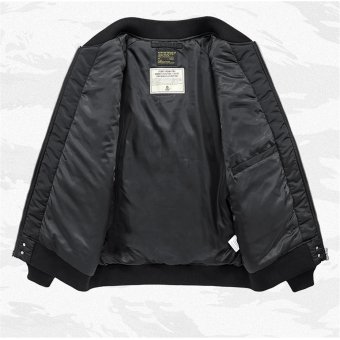 Mens winter techwear bomber jacket