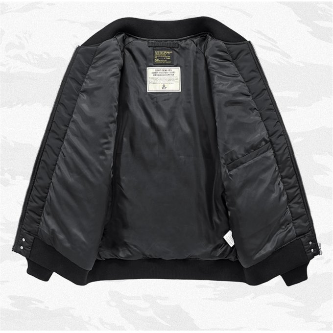 Mens winter techwear bomber jacket