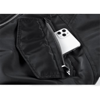 Mens winter techwear bomber jacket