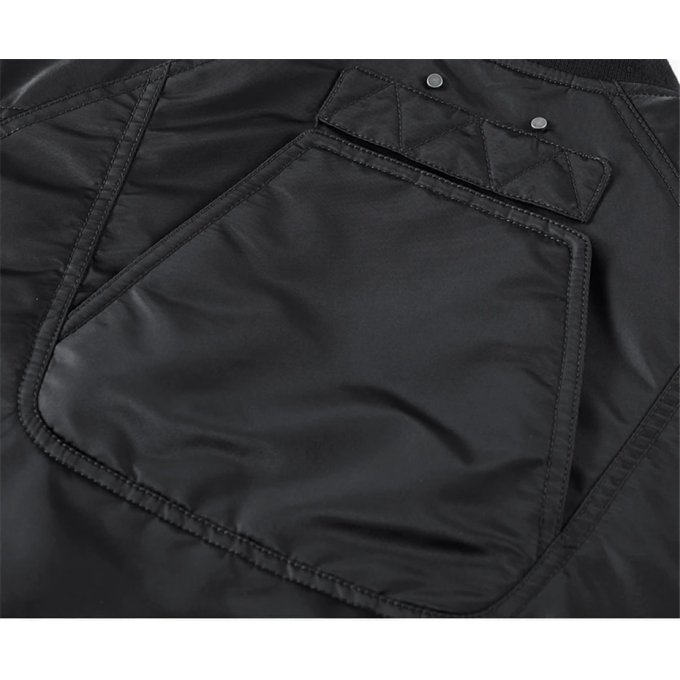 Mens winter techwear bomber jacket