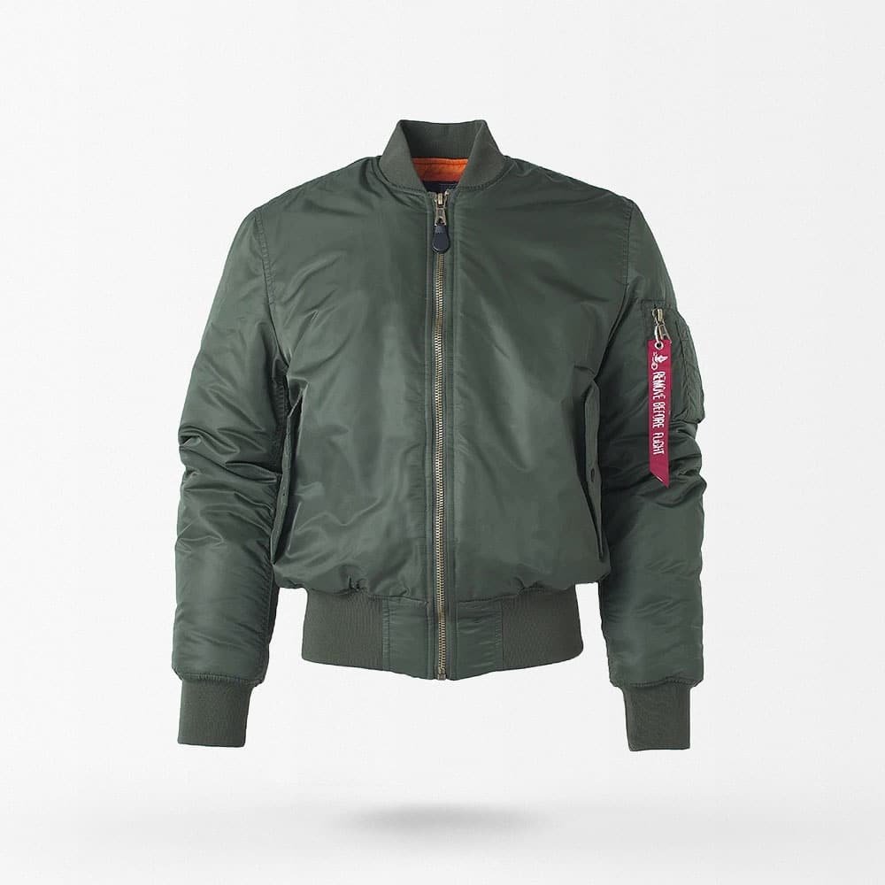 Military Tactical MA 1 Flight Jacket Green
