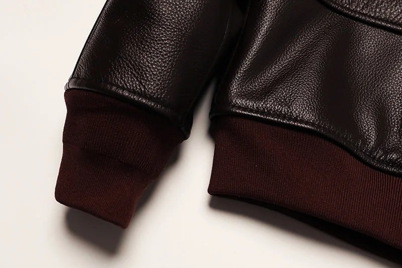 Blouson aviateur en cuir Top Gun Maverick – Image 15